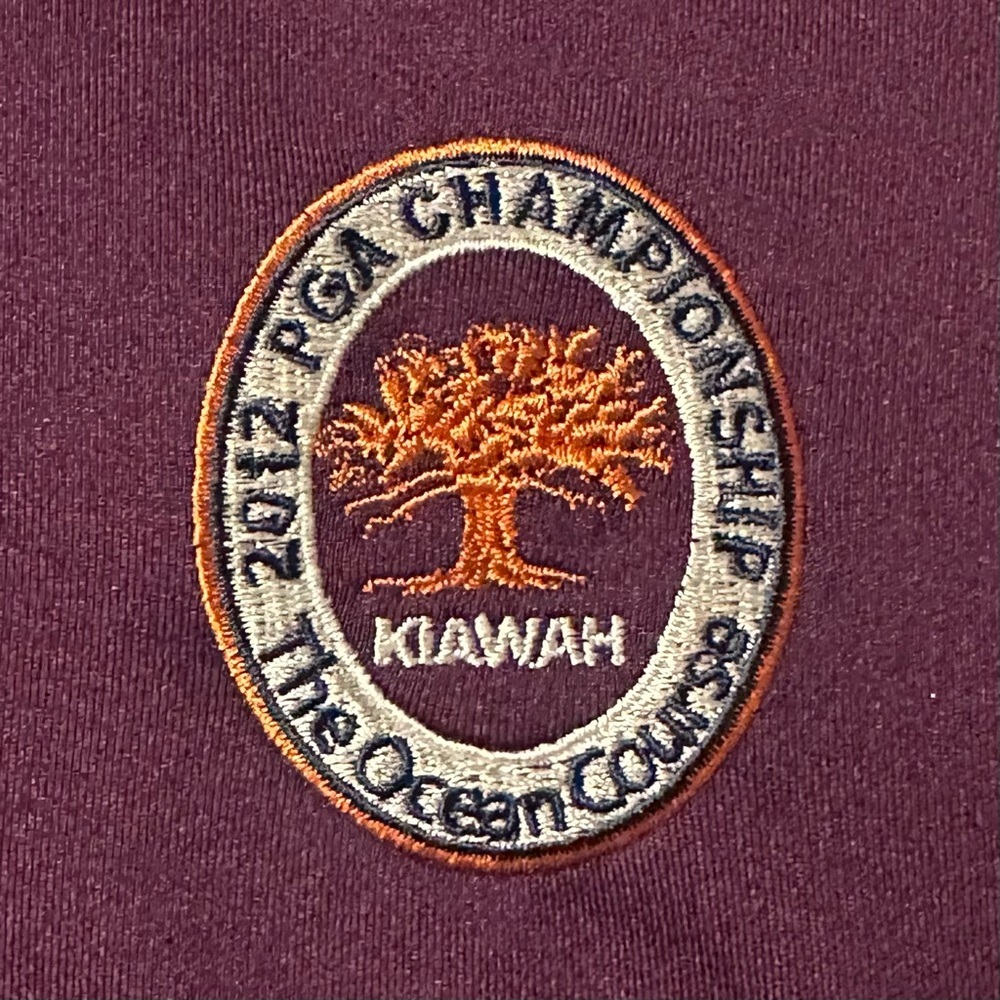 GREG NORMAN 2012 PGA Championship Quarter Zip Oceans Course Kiawah Golf Men XL - Picture 3 of 14